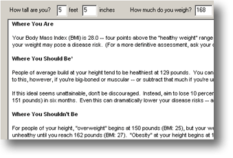 Click to open the Ideal Weight Calculator's help topic.